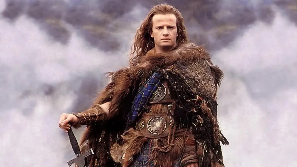 Connor MacLeod (Christopher Lambert) as Highlander