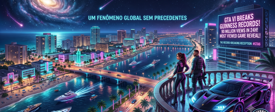 GTA VI – De volta a Vice City: O Jogo que Quebrou a Indústria – Linha do Tempo, Pré-Venda e Detalhes Épicos