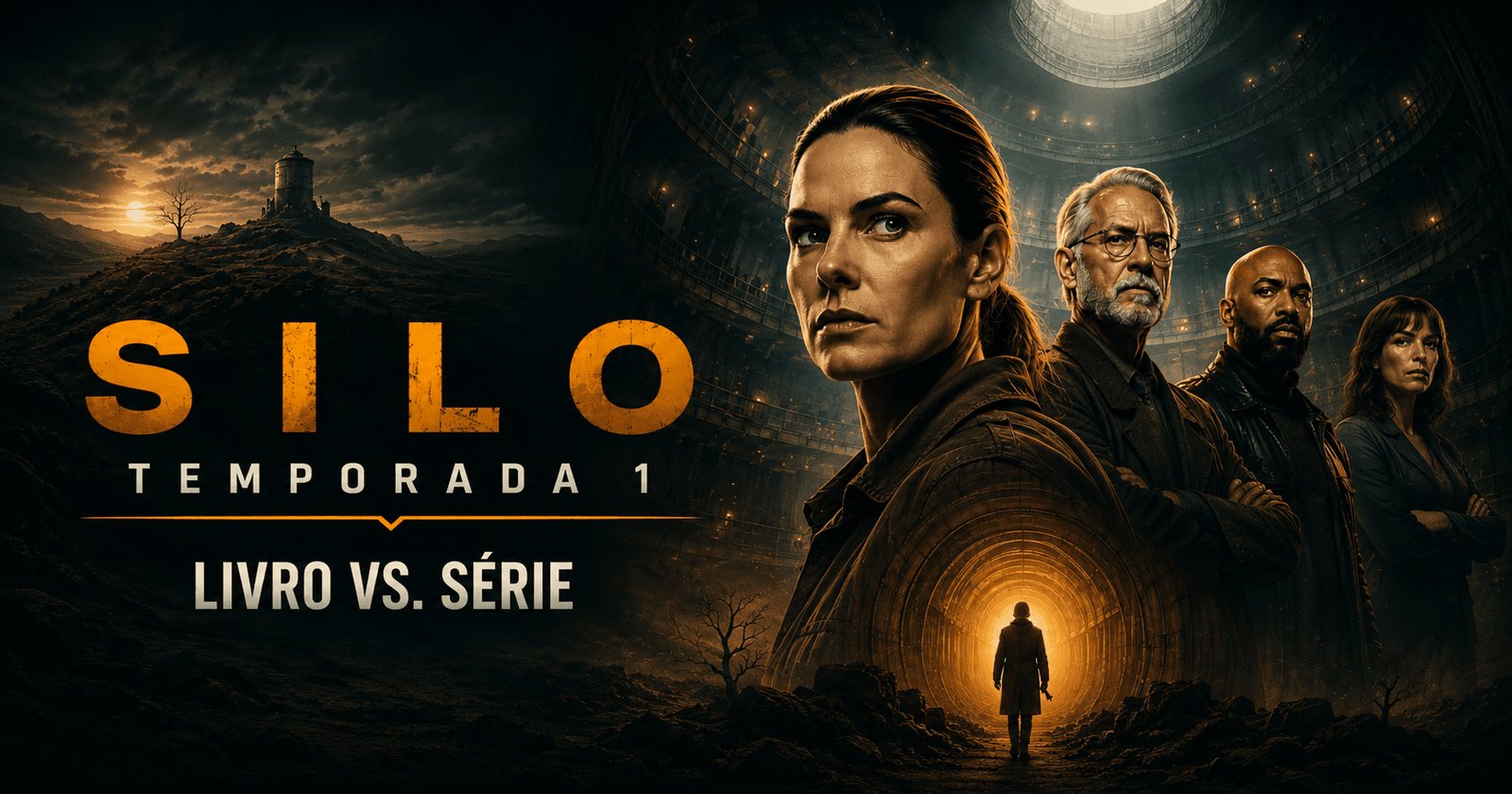 Silo – Temporada 1: Segredos Escondidos, Personagens e Livro vs. Série