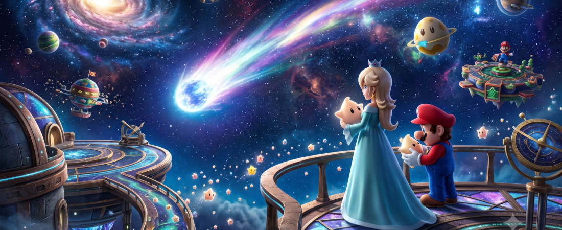 Super Mario Galaxy – Além das Estrelas: Como o Filme Pode Adaptar a História Mais Emocionante dos Games?