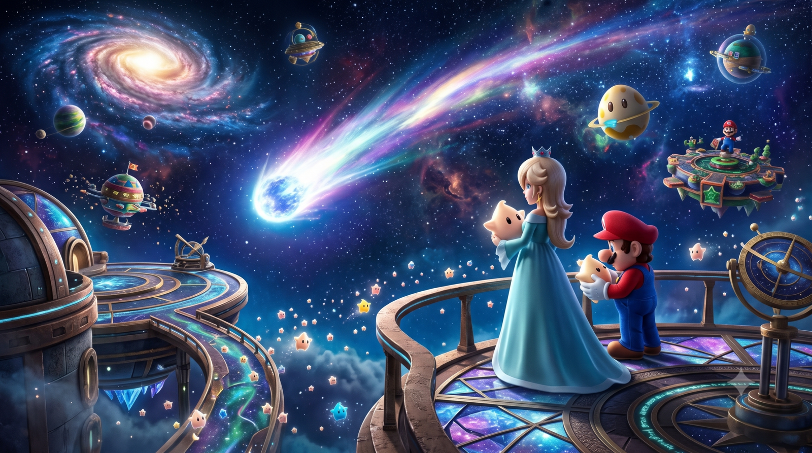 Super Mario Galaxy – Além das Estrelas: Como o Filme Pode Adaptar a História Mais Emocionante dos Games?