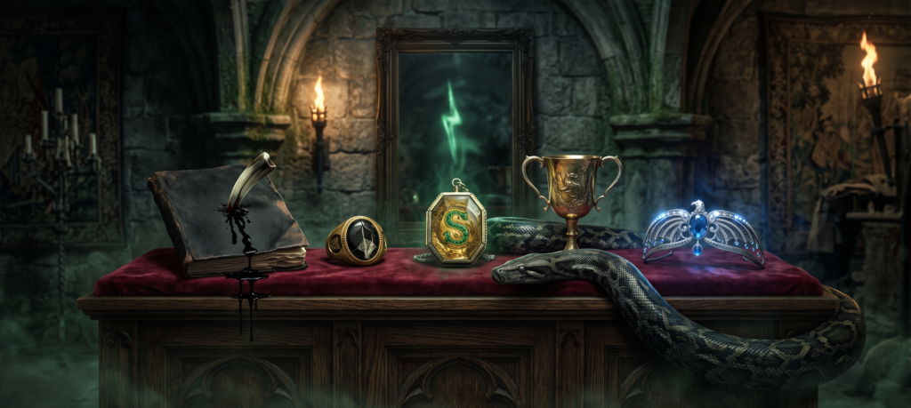 Horcruxes em Harry Potter e as Relíquias da Morte Livro