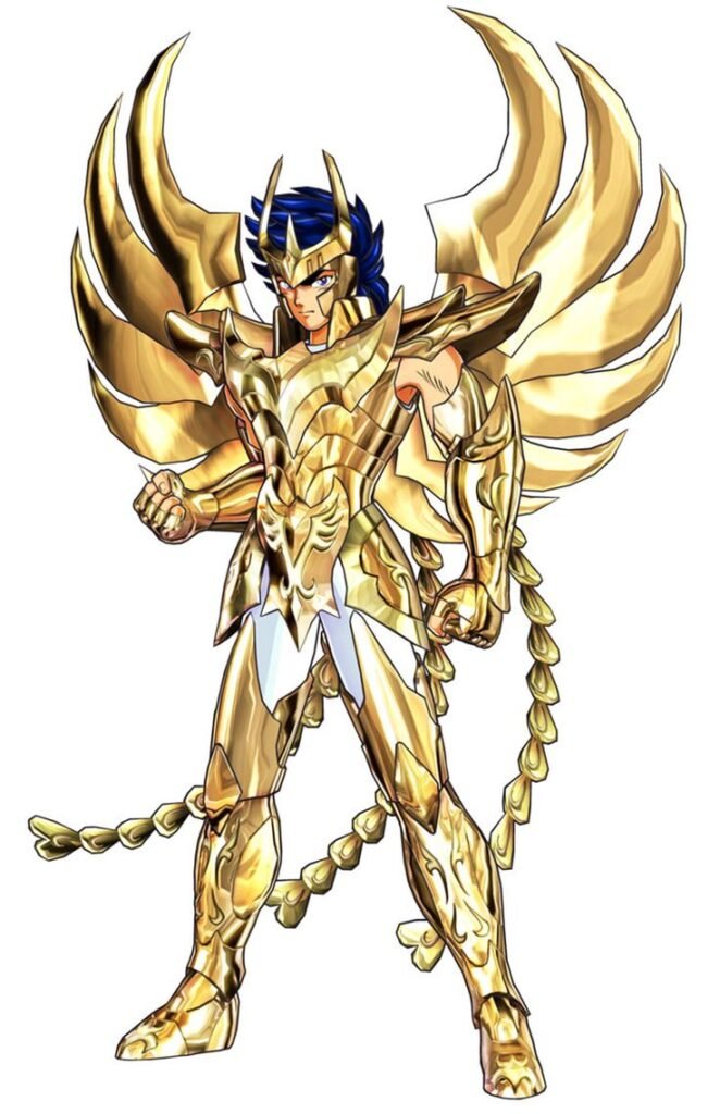Ikki de Fênix com a armadura God Cloth