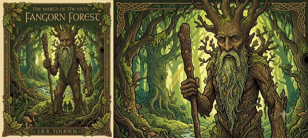 Barbabárvore em O Senhor dos Anéis As Duas Torres Livro