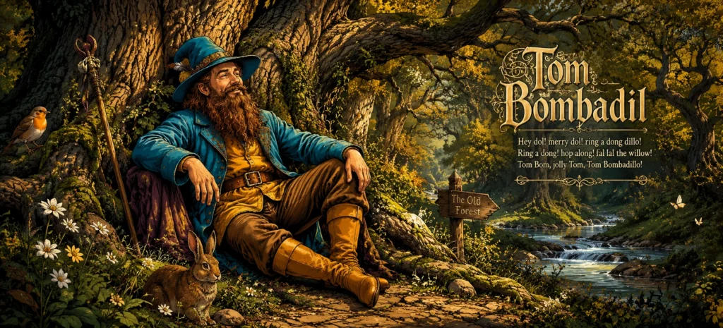 Tom Bombadil em O Senhor dos Anéis A Sociedade do Anel Livro